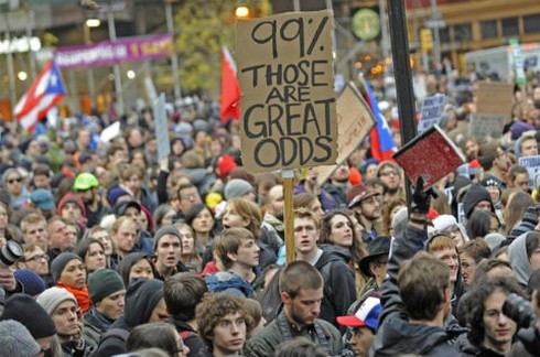 Đụng độ trong `Ngày hành động` ở phố Wall