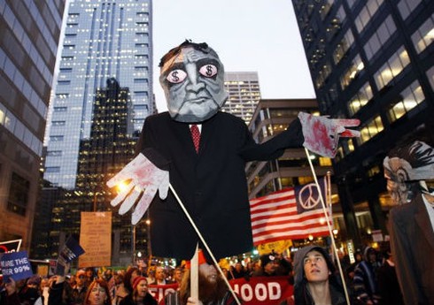 Đụng độ trong `Ngày hành động` ở phố Wall