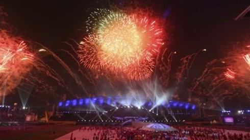 Indonesia nói lời tạm biệt, trao cờ chủ nhà cho Myanmar