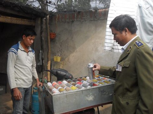 Hà Nội: Phát hiện cơ sở sang triết gas trái phép