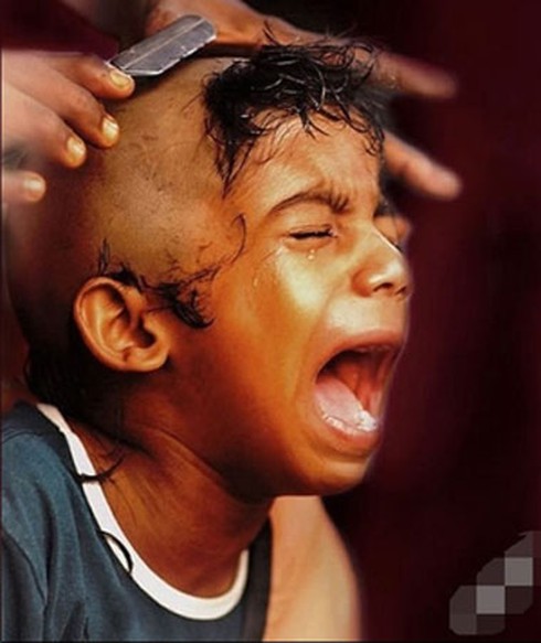 Hốt hoảng như các `thiên thần` cắt tóc