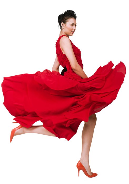 Hoa cỏ, sọc caro lên ngôi thời trang Xuân Hè 2012