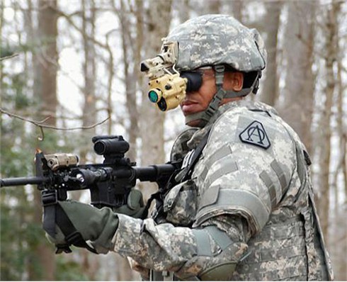 Lính Mỹ được trang bị kính nhìn đêm thế hệ mới