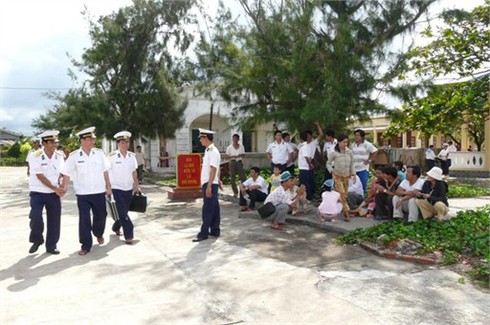 Tìm thấy hạnh phúc giữa biển trời Trường Sa