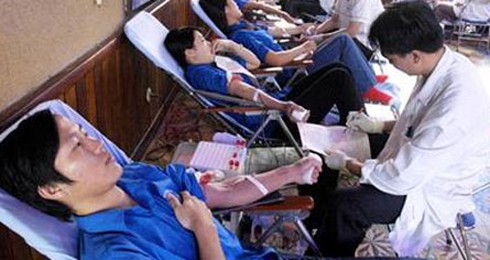 Kêu gọi hiến 2.000 đơn vị máu trong ngày hội `Trái tim tình nguyện`