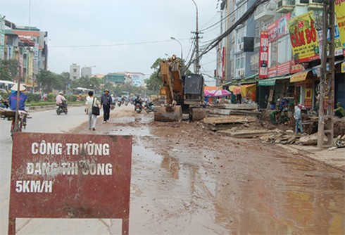 Đường Cầu Diễn - Nhổn: “Chủ lực” Bộ thông cảm với “du kích” Sở