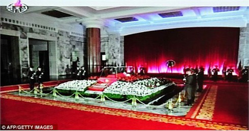 Triều Tiên công bố hình ảnh thi hài chủ tịch Kim