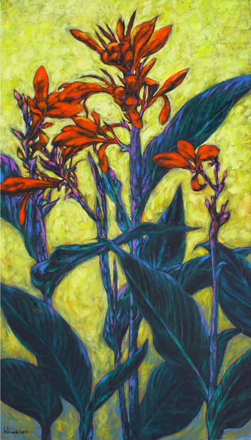 Họa sĩ Còm: Chán hí họa chuyển sang vẽ hoa