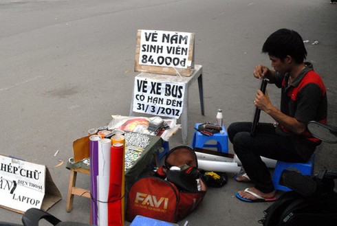 Thu nhập khủng của người kinh doanh vỉa hè