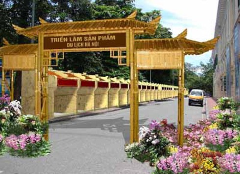 Sẽ xếp đặt vị trí chụp ảnh tại Lễ hội Phố Hoa 2012