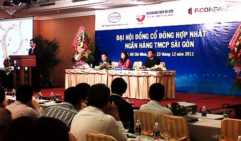 Ngân hàng hợp nhất có giấy phép mới