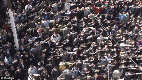 Dân Syria `cầu cứu` đoàn quan sát viên Ả rập