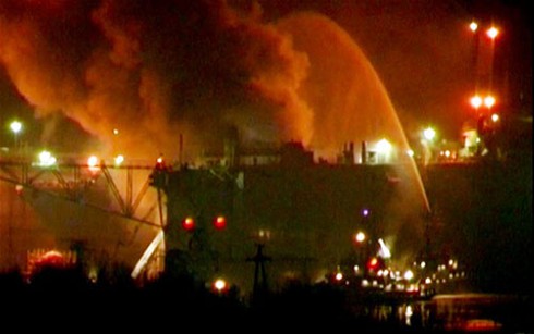 Cháy tàu ngầm Nga: không có rò rỉ phóng xạ