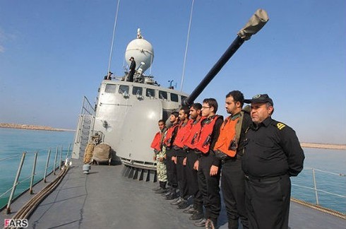 Xem Hải quân Iran tập trận