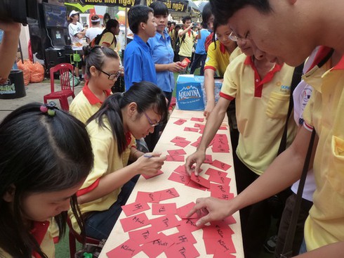 Xuân tình nguyện của học sinh, sinh viên TP.HCM