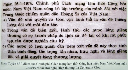 Ký niệm buồn về Hoàng Sa của các nhân chứng