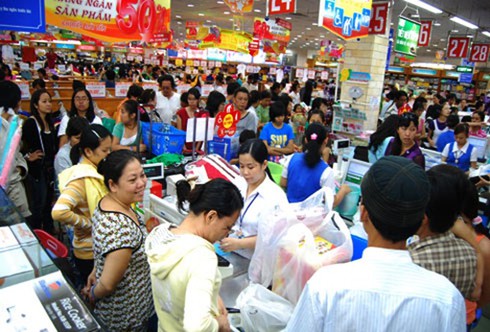 Mỹ Tho: Thị trường Tết bắt đầu sôi động