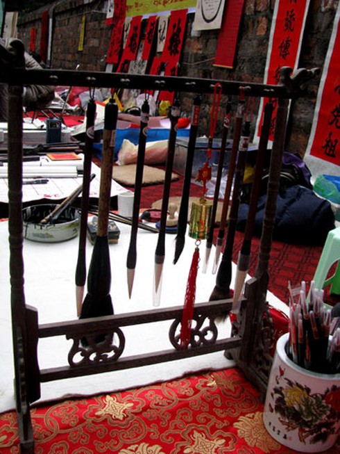 Hà Nội: Nhộn nhịp phố ông đồ trước giờ khai Xuân