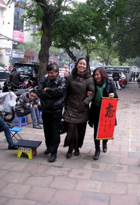 Hà Nội: Nhộn nhịp phố ông đồ trước giờ khai Xuân