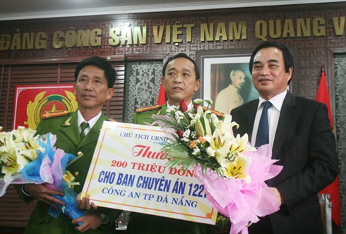 Đà Nẵng thưởng 200 triệu đồng cho Ban chuyên án bắt `siêu trộm`