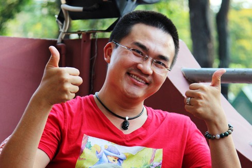 Diễn viên Đại Nghĩa đón Tết nơi cửa Phật