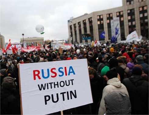 Nga tiếp tục cho phép biểu tình phản đối ông Putin