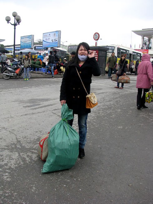 Nhốn nháo bến xe sau đợt nghỉ Tết