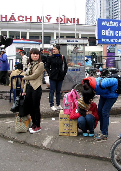 Nhốn nháo bến xe sau đợt nghỉ Tết