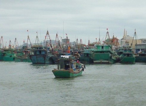 Hàng ngàn tàu cá bị `giam` do cửa biển bồi lấp