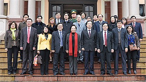 Phó Chủ tịch nước Nguyễn Thị Doan thăm, làm việc tại Nam Định