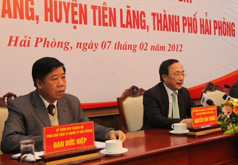 Đình chỉ chức vụ Chủ tịch UBND huyện Tiên Lãng