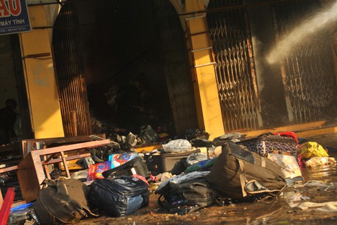 Hoả hoạn thiêu rụi chợ Quảng Ngãi