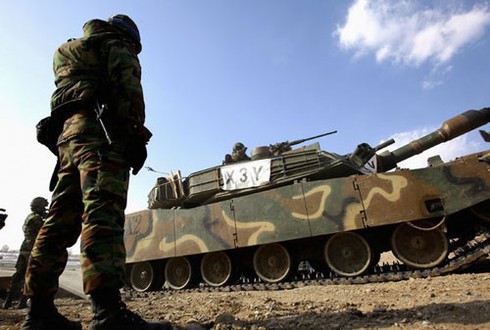 Chùm ảnh quân đội Hàn Quốc tập trận mùa đông thường niên