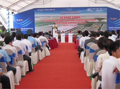 353 tỷ đồng xây dựng Cảng hàng không dân dụng Tuy Hòa
