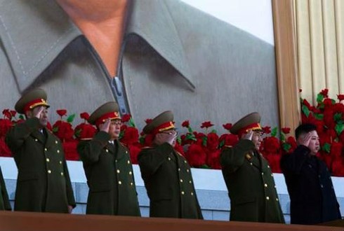 Chùm ảnh Triều Tiên duyệt binh tưởng nhớ Chủ tịch Kim Jong Il