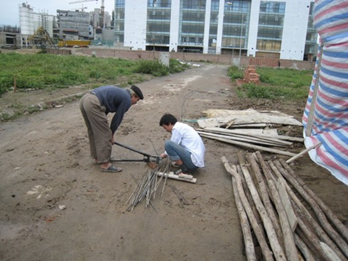 Công trình `bí hiểm` trên đất tái định cư ở Từ Liêm?