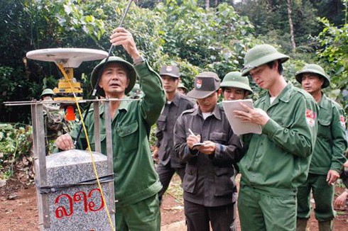 Học bảo vệ biên giới ở Trường Trung cấp Biên phòng 1