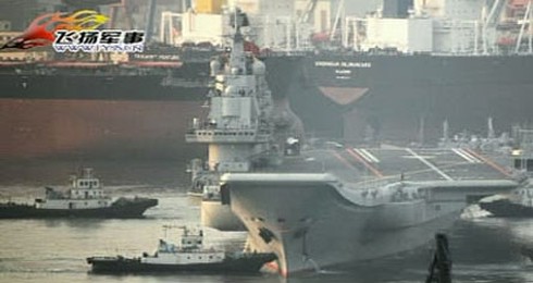 Trung Quốc đưa tàu sân bay chính thức phục vụ quân đội năm nay