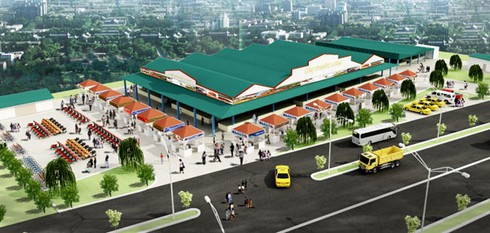 Mở chợ đầu mối trên đất dự án TTTM