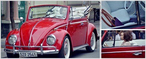 Đinh Ngọc Diệp khoe xế đỏ cá tính