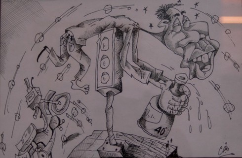 Thâm thúy những bức tranh biếm họa