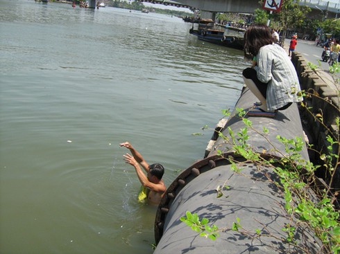Cá tôm lại đổ về sông Nhà Bè