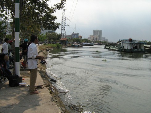 Cá tôm lại đổ về sông Nhà Bè