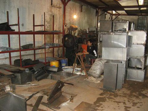 Công nghệ làm két bạc bằng... cát đen