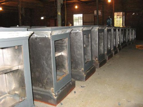 Công nghệ làm két bạc bằng... cát đen