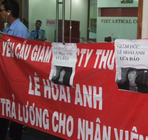 Thêm 1 nữ giám đốc vỡ nợ, quỵt tiền tỷ của công nhân