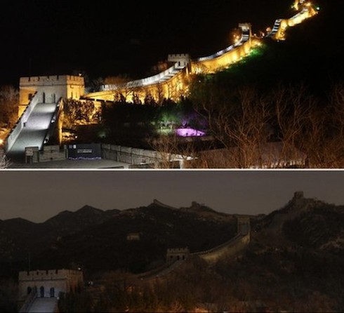 Toàn cảnh Giờ Trái Đất trên thế giới