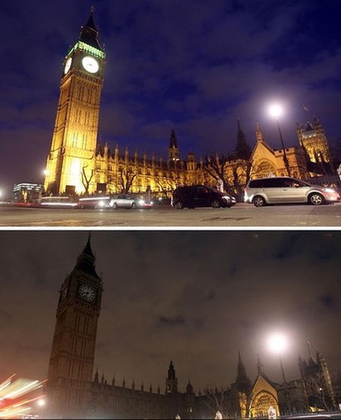 Toàn cảnh Giờ Trái Đất trên thế giới