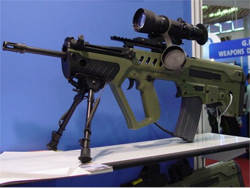 Điểm mặt súng bộ binh siêu hiện đại mới của Israel 2012