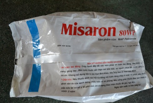 Hàng chục ha khoai lang cháy rụi vì thuốc diệt cỏ